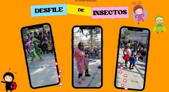 Nuestros niños y niñas de Kínder protagonizan colorido 🦋🐞🐝 desfile de insectos