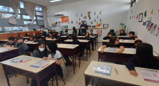 Estudiantes de 4 básico y II medio rindieron la prueba SIMCE🧾