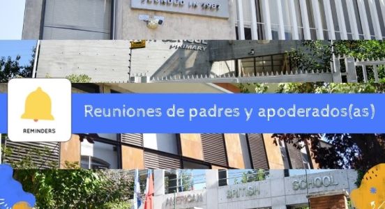 📌Recordatorio: Reuniones de apoderados