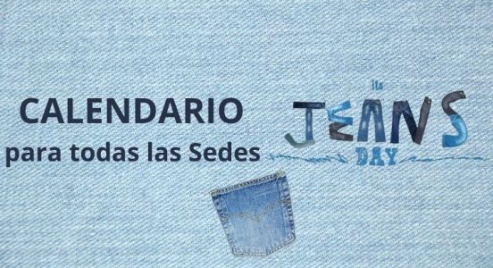 Calendario Jeans Day 👖 de septiembre a diciembre 2023