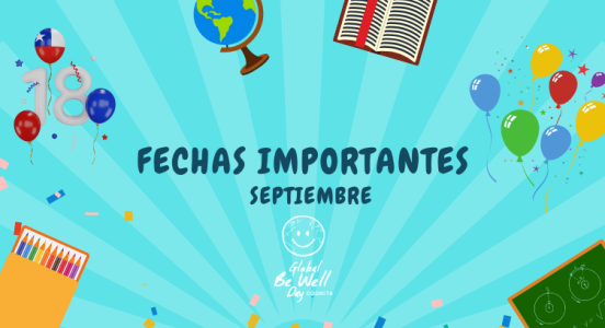 ⚪🔴🔵Fechas importantes y horario Mes de Septiembre 2023⚪🔴🔵