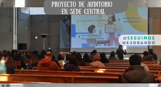 #SeguimosMejorando✅Proyecto de Auditorio en Sede Central