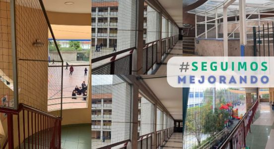 Seguimos Mejorando: Mallas de Seguridad en Sedes Primary & Central
